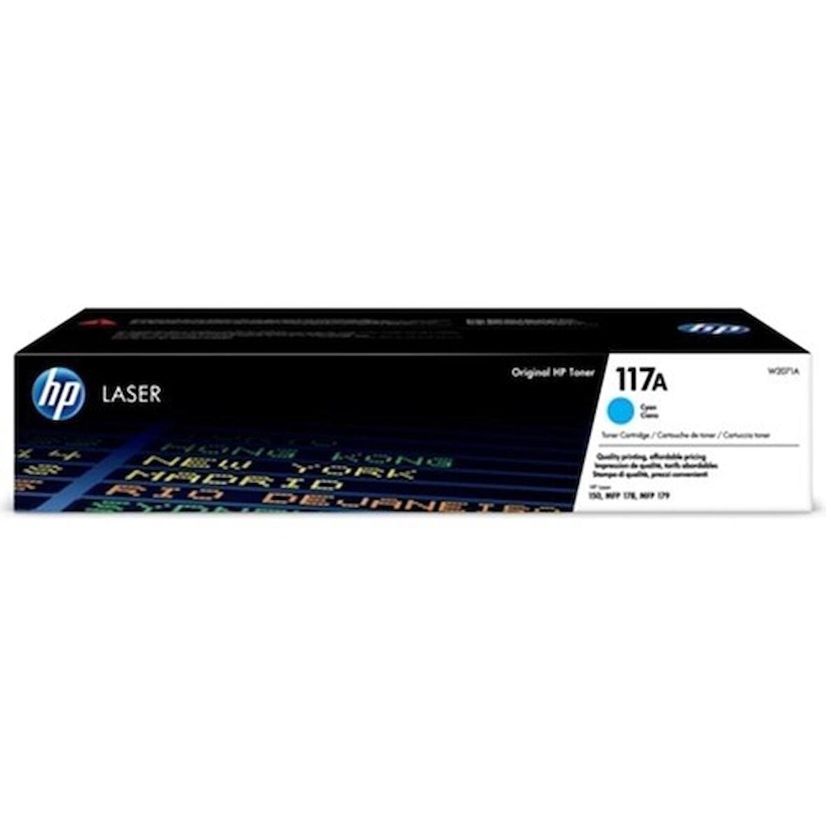 Hp (117A) W2071A Mavi Orjinal Toner 178nw
