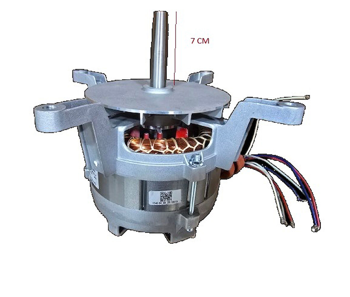 İNOKSAN-EMPERO FIRIN FAN MOTORU 850W 1400 RPM 380V/220V 2,6/1,5A 