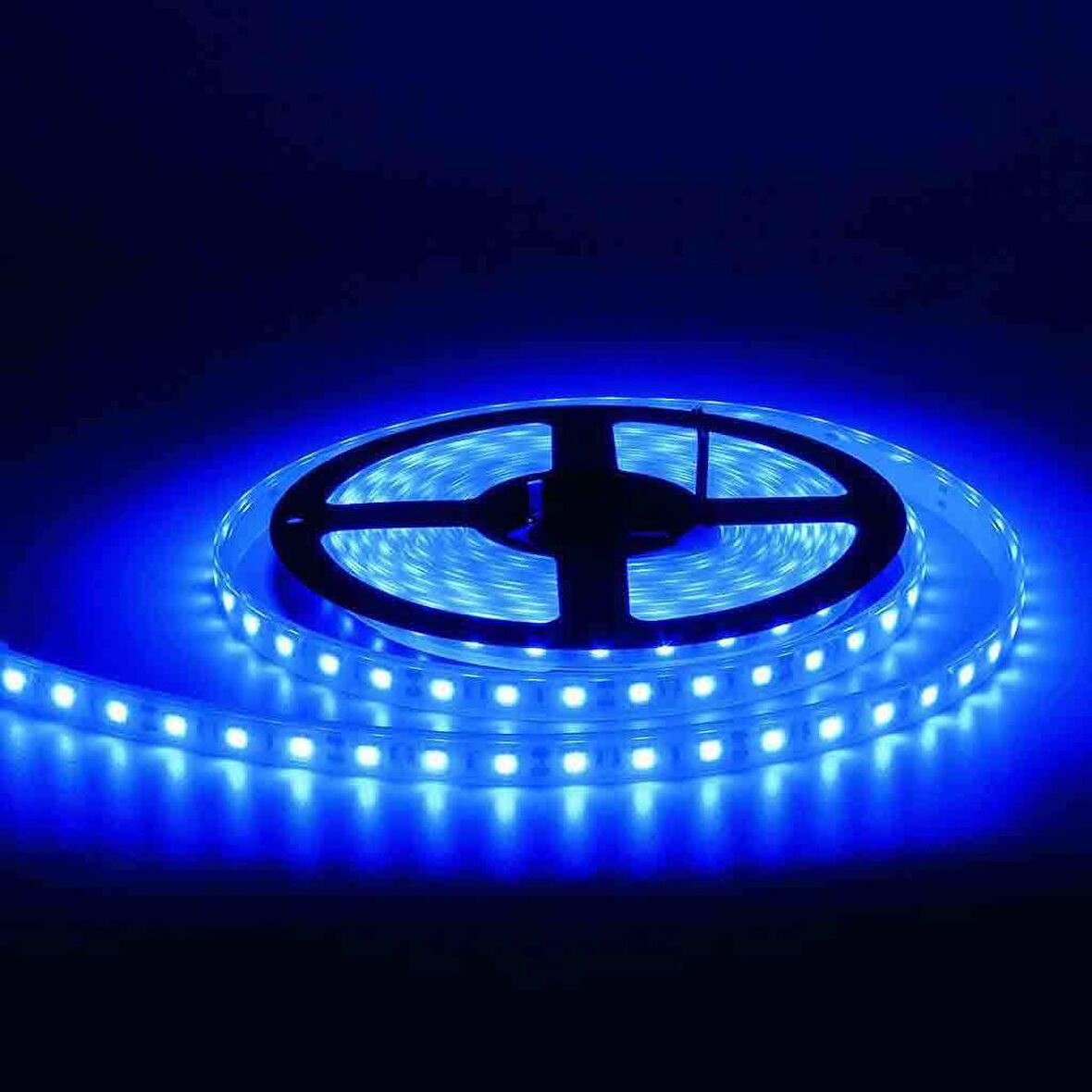 12V 3 ÇİPLİ DIŞ MEKAN IP 65 MAVİ ŞERİT LED