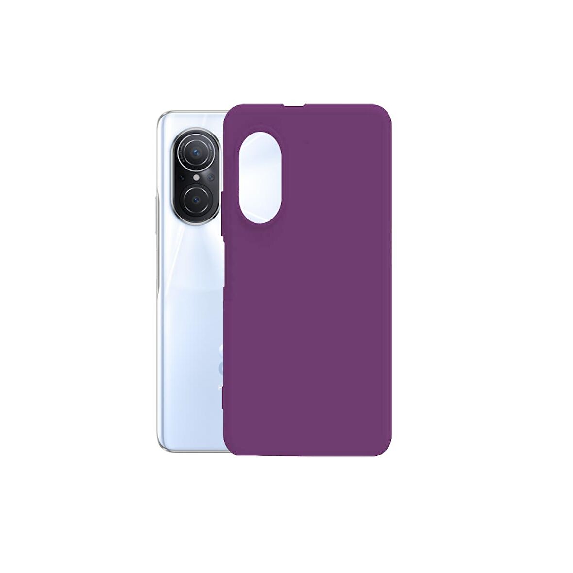 Smcase Huawei Nova 9 SE Kılıf Mat Biye Tpu Silikon