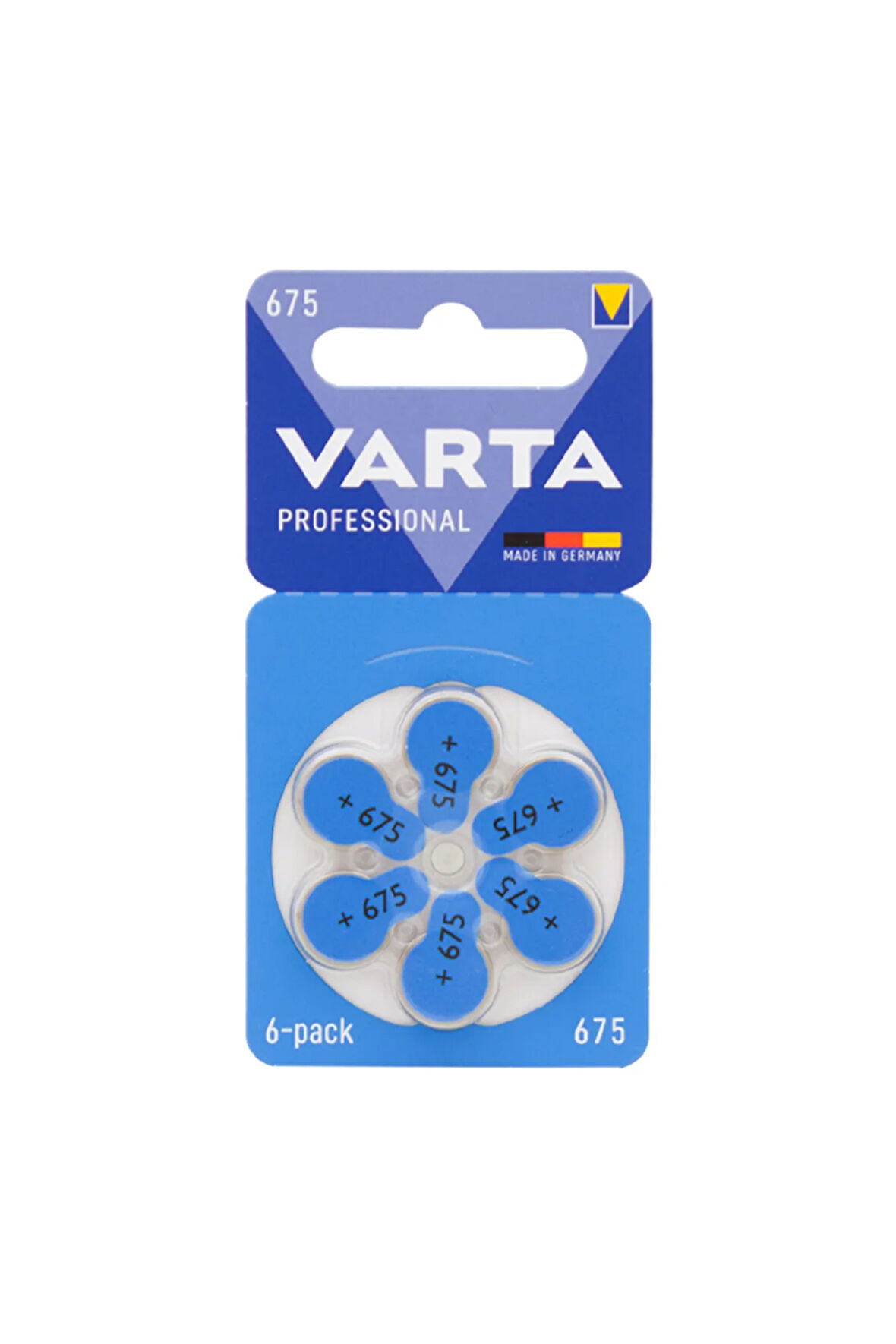 Varta 675 No Kulaklık Pili 6lı Paket (4434)