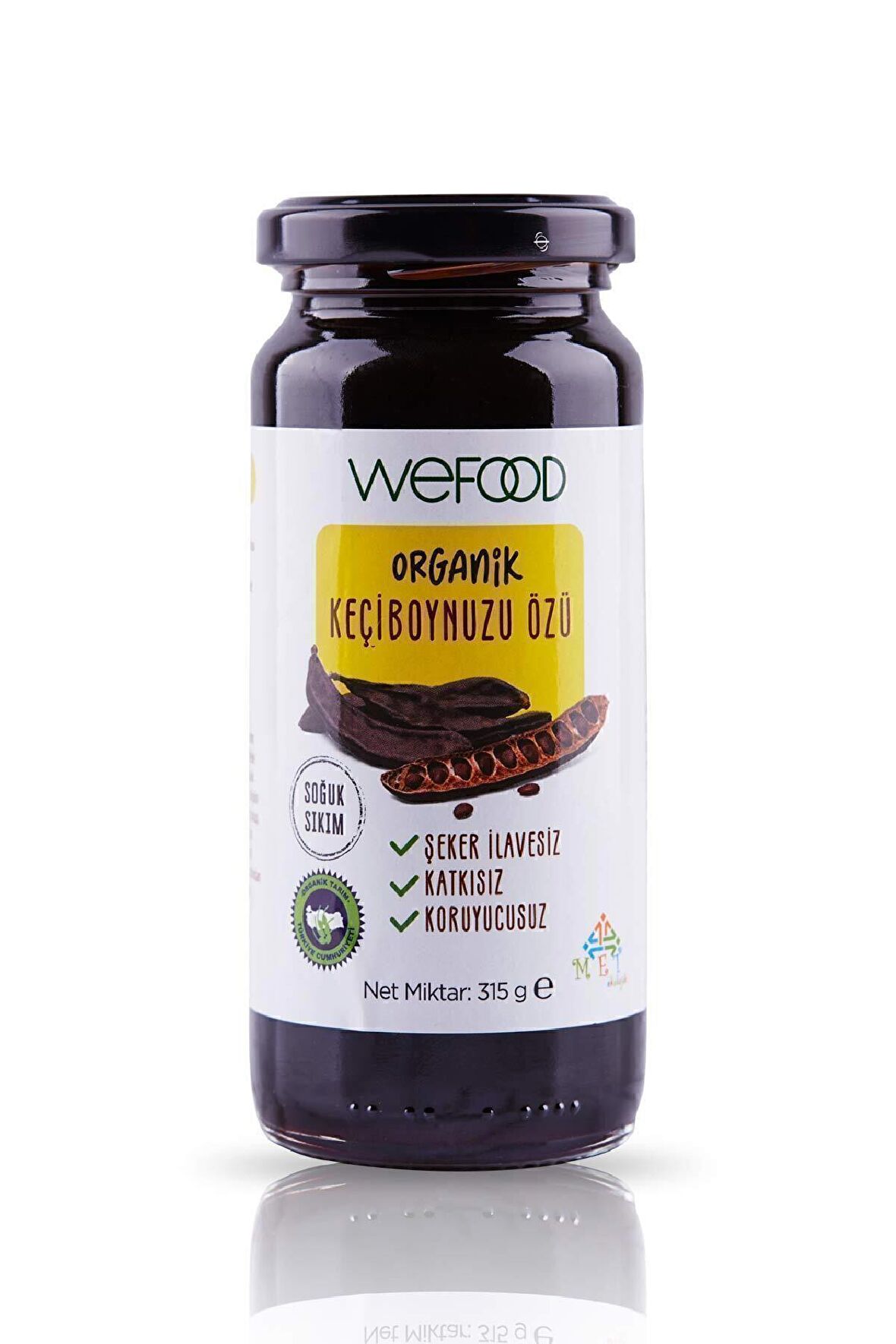 Wefood Organik Keçiboynuzu Özü 315 gr (Soğuk Sıkım)