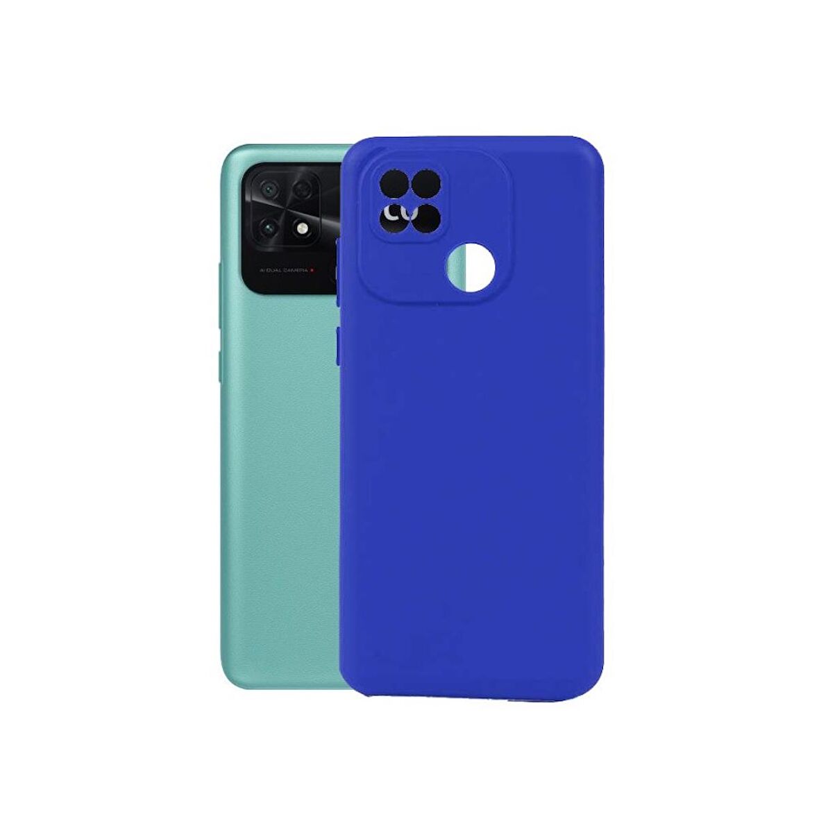 Smcase Xiaomi Redmi 10c Kılıf Kamera Korumalı Biye Silikon