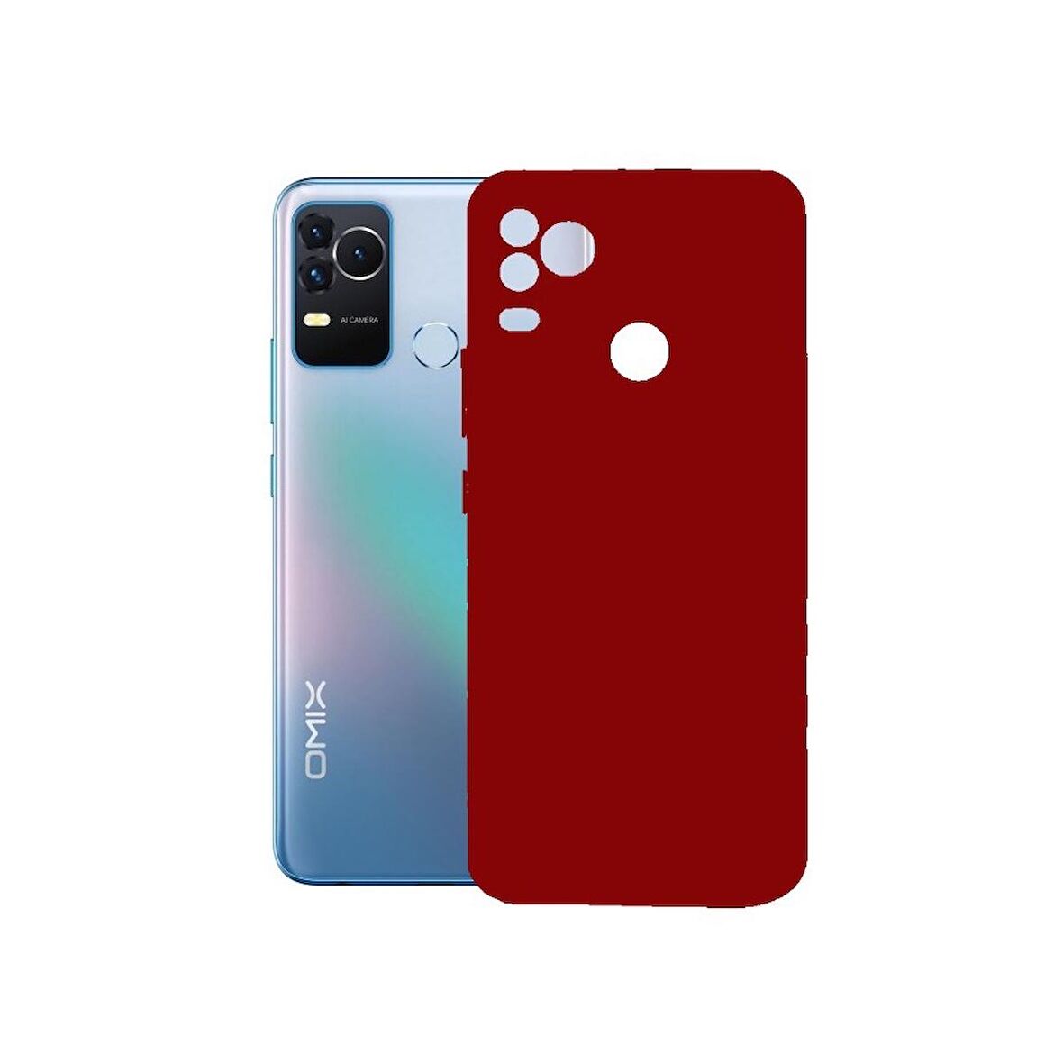 Smcase Omix X400 Kılıf Kamera Korumalı Biye Mat Silikon