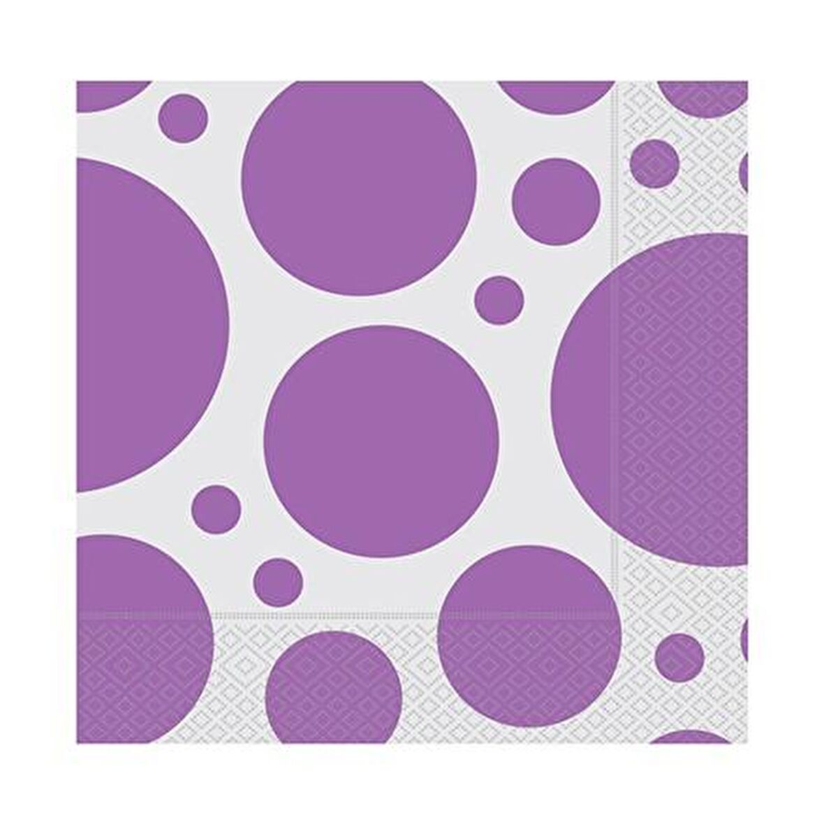 PEÇETE KARIŞIK PUANTİYE LİLA 20'Lİ