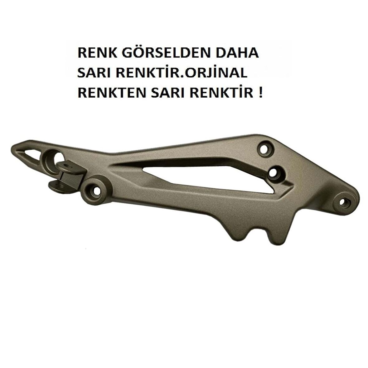 Mondial DrifT L ,KD 125F ,Kiden SAĞ Basamak Braketi Basamaksız (Orjinalden Açık Renktir )-Arasmoto