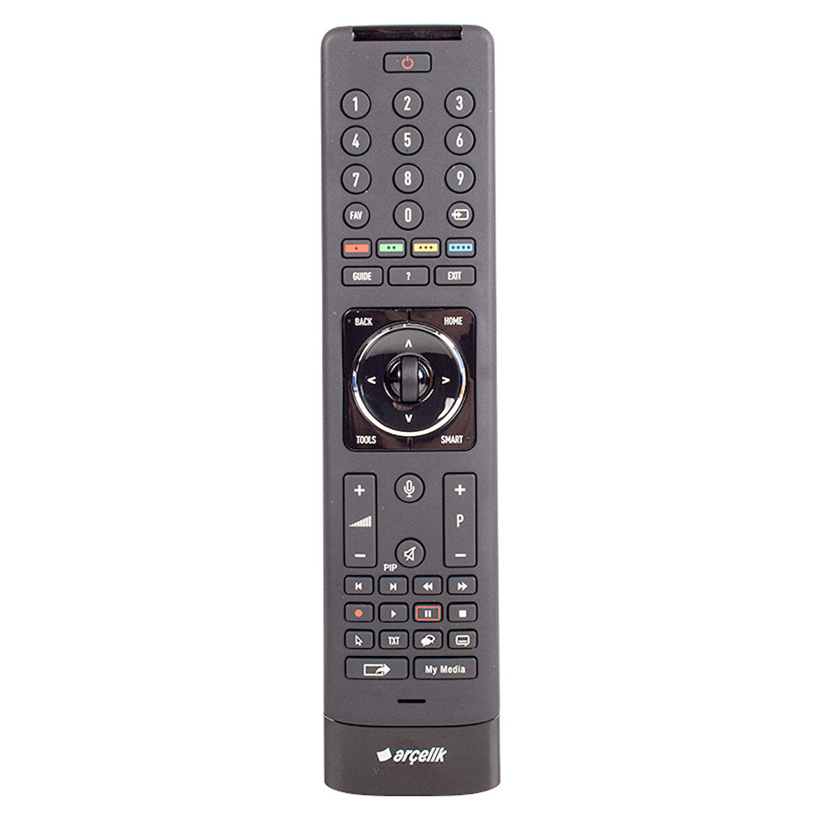 ORJINAL KL ARÇELİK-BEKO-GRUNDIG  XRA18700-AA HIGH-BT-GYRO-VOICE-48 ARÇELİK-PIP LCD SİHİRLİ METALİK KUMANDA