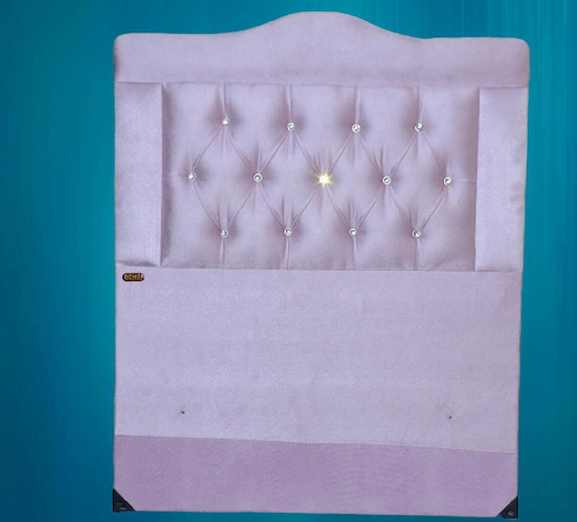 Başlık 14245 Tek Kişilik 90 lık Tay Tüy Pembe Renk Kapitone Başlık