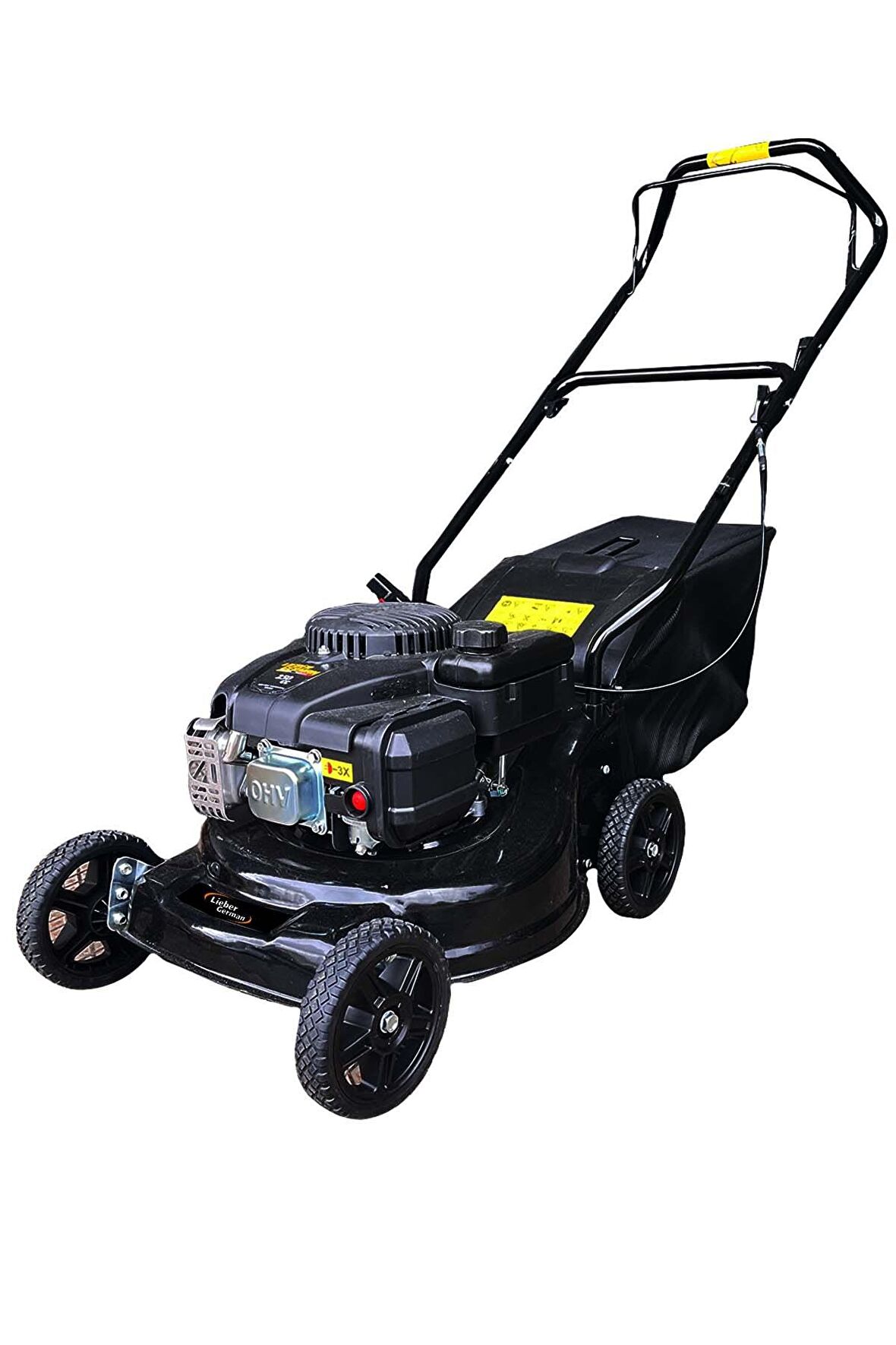 Teknoloji 7.9Hp 250 Cc Profesyonel Tekerlekli Benzinli Çim Biçme Makinesi %100 Çelik Şase