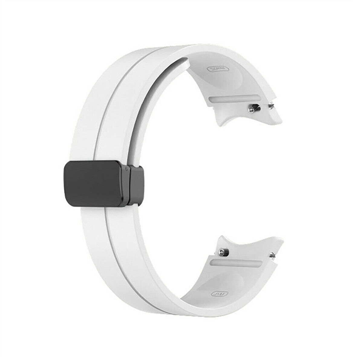 Gpack Samsung Galaxy Watch 4 42mm Kordon Düz Silikon Mıknatıslı HS24