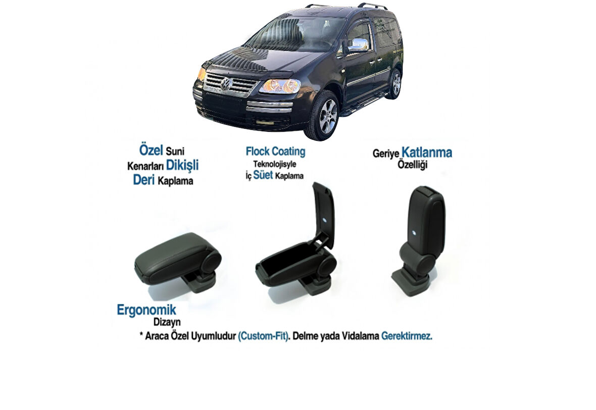  CADDY ARACA ÖZEL KOL DAYAMA VİDASIZ KOLÇAK 2003 2004 2005 2006 2007 2008 2009 2010 2011 2012 2013 2014 2015 KOLÇAK GMX
