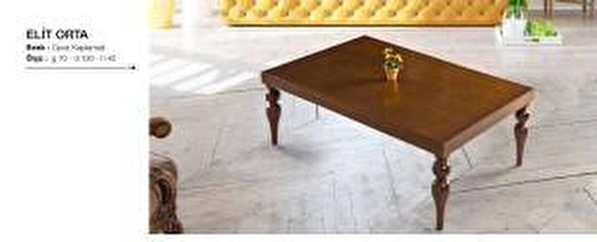 Bengi Orta sehpa OSM ELİT Model Kayın İnce  Torna RETRO ayak Parlak Ceviz Tabla Kutuda nakliye El Yapım