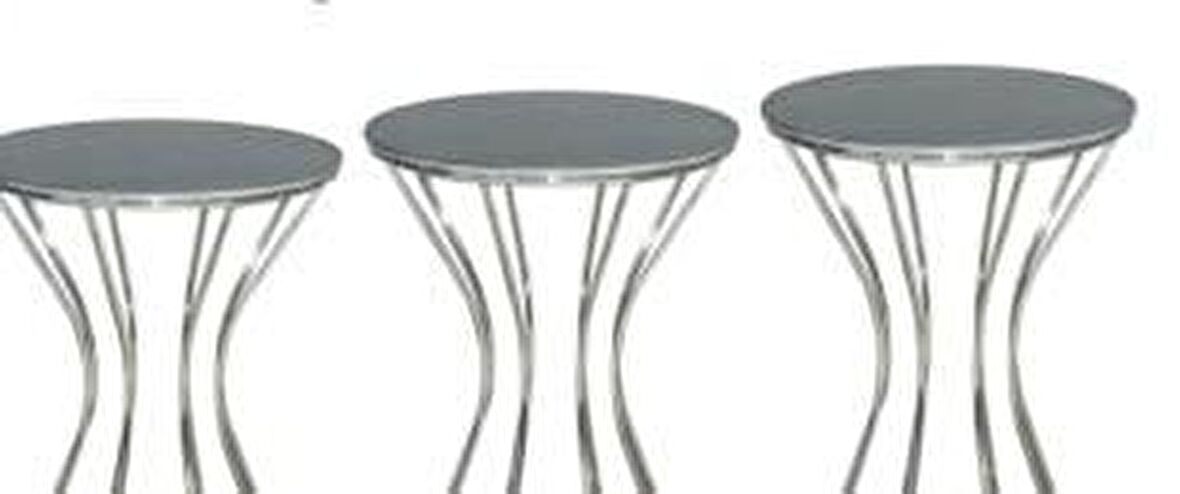 Bengi Brc KUM SAATİ ZİGON Düz Siyah Model TEMPER cam Metal transmisyon Çelik Krom Renk Kaplama El Yapım