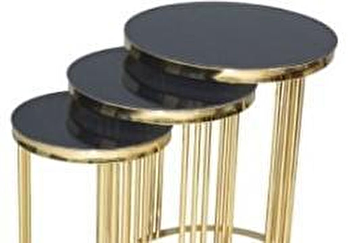 Bengi Zigon C MODEL Gold Kaplama renk Kırılmaz Temper Siyah cam El Yapım Kutuda sevk El Yapım