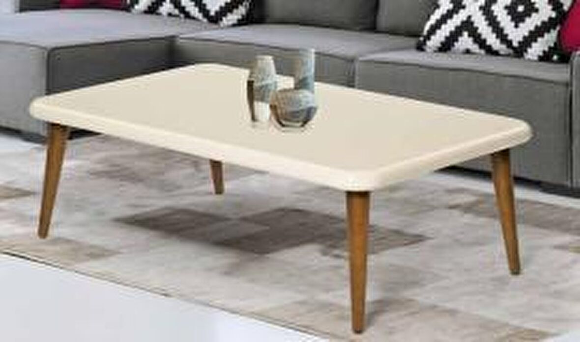 Bengi Orta sehpa OSM CLASS Model Orta Sehpa Parlak Ceviz Krem Kayın torna aslan ayak Kutu da sevk EL Yapım