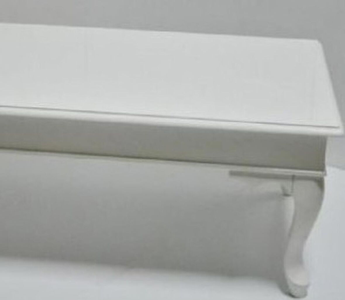 Orta Sehpa LÜKEN ASLAN Model Kayın torna ayak parlak beyaz İtinalı paket kargo Kutuda sevk El Yapım 