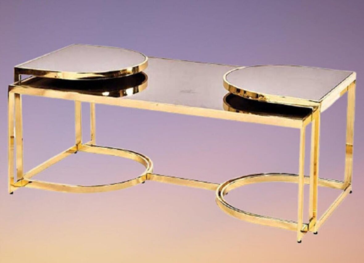 Bengi Ogem 107 Buket Orta Sehpa Seti Metal Transmisyon Gold Kaplama.Kutuda sevk El yapım