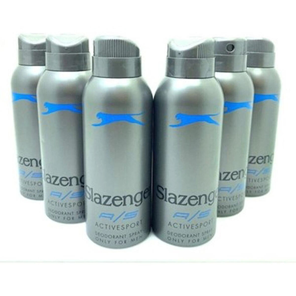 Slazenger deodorant activesport mavi pudrasız ferahlatıcı 6 adet 
