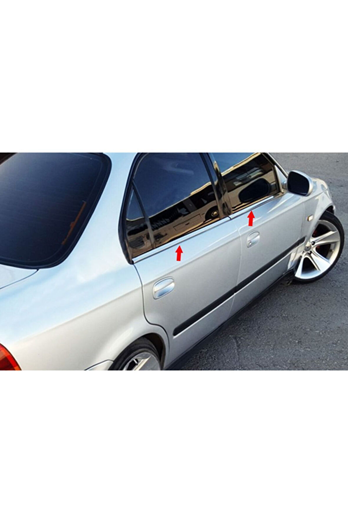 Honda Cıvıc 1996 2002 Cam Çıtası 4 Parça