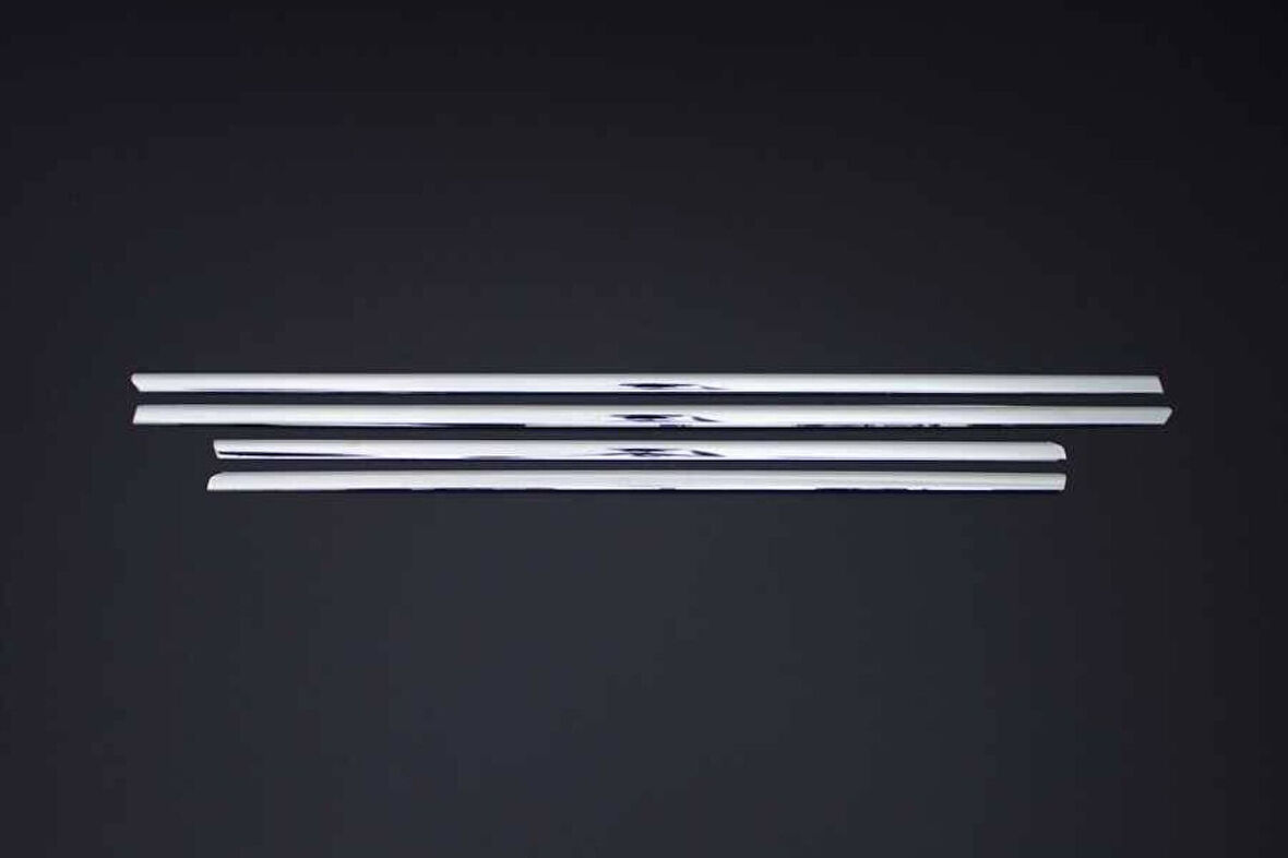 Chevrolet Aveo HB Uyumlu Cam Çıtası 4 Parça 2006-2011 Paslanmaz Krom