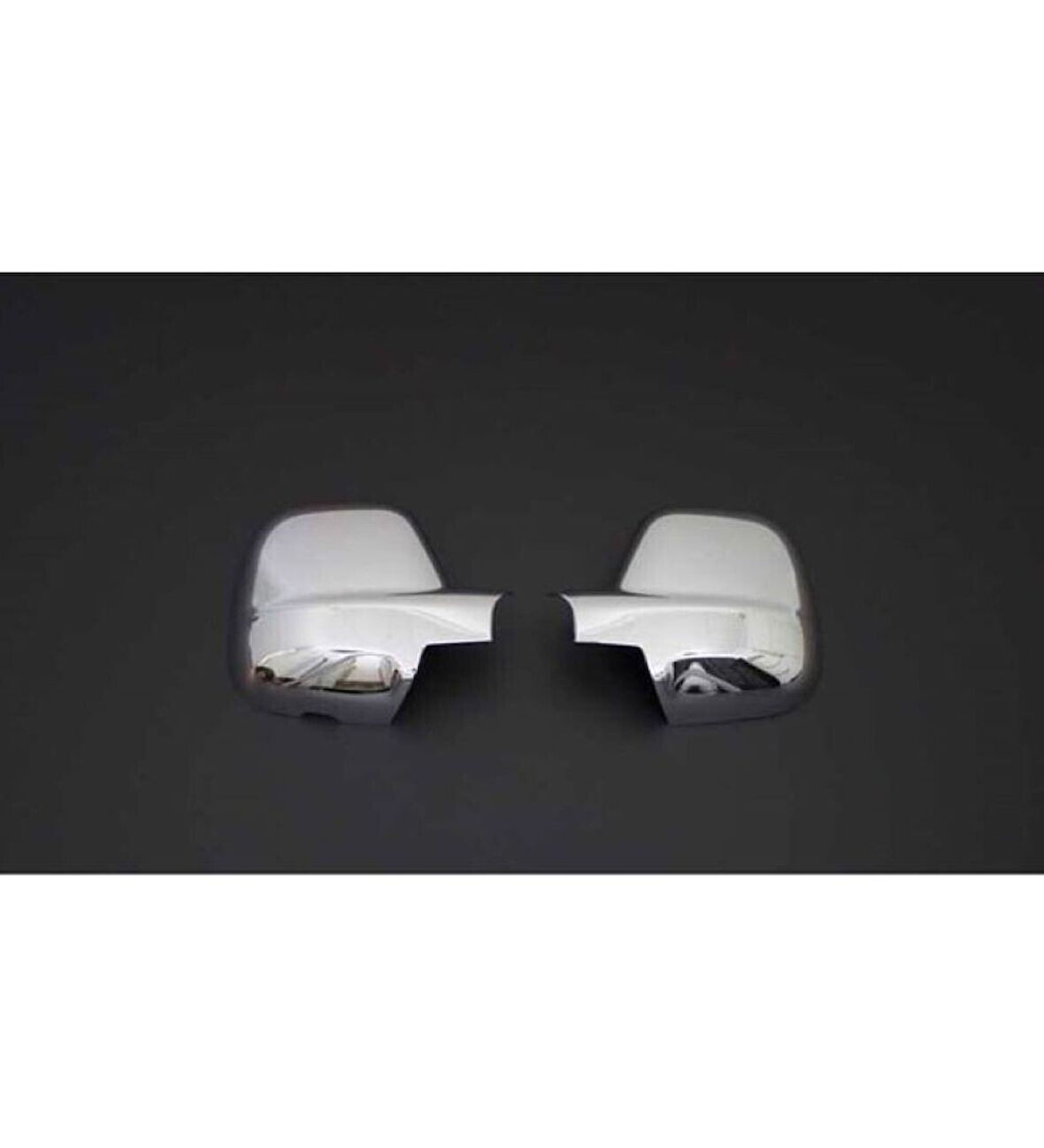 Citroen Berlingo Uyumlu ABS Ayna Kapağı 2 Parça 1996-2008 Paslanmaz Krom