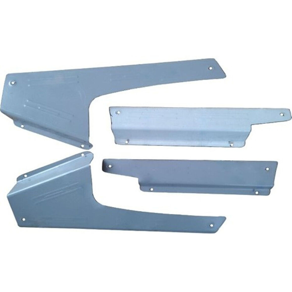 CİTROEN BERLİNGO Uyumlu İÇ KAPI EŞİĞİ 4 Parça 2008-2018 Paslanmaz Krom