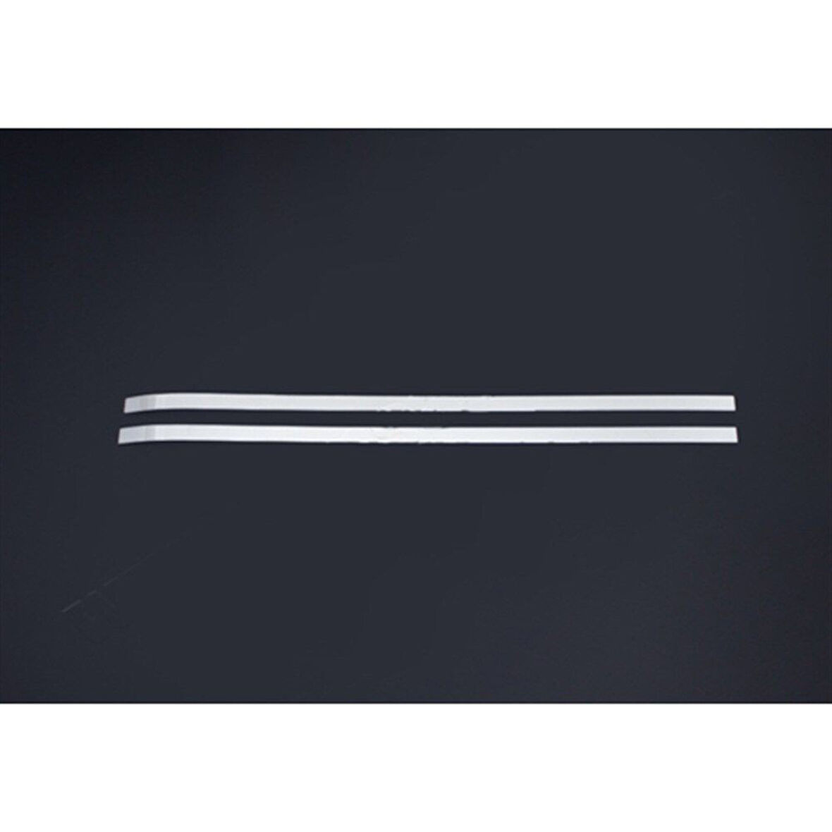 Citroen Berlingo Uyumlu Cam Çıtası 2 Parça 2008-2018 Paslanmaz Krom