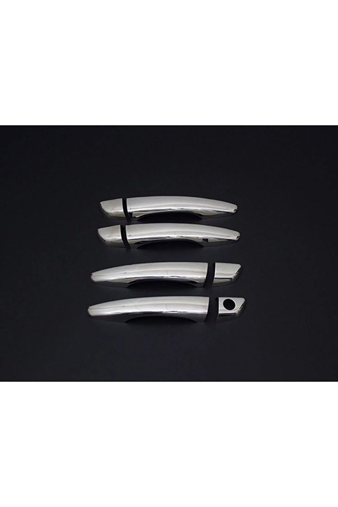 CİTROEN BERLİNGO Uyumlu Kapı Kolu 4 Parça 2019 ve Üzeri Paslanmaz Krom