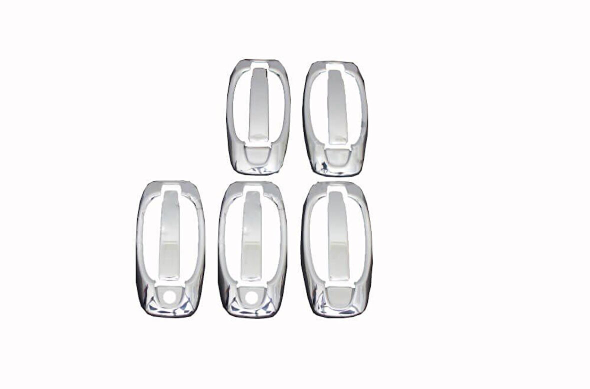 Citroen Nemo UYUMLU Kapı Kolu 5 Kapı 10 PARÇA 2007 ve ÜZERİ PASLANMAZ KROM