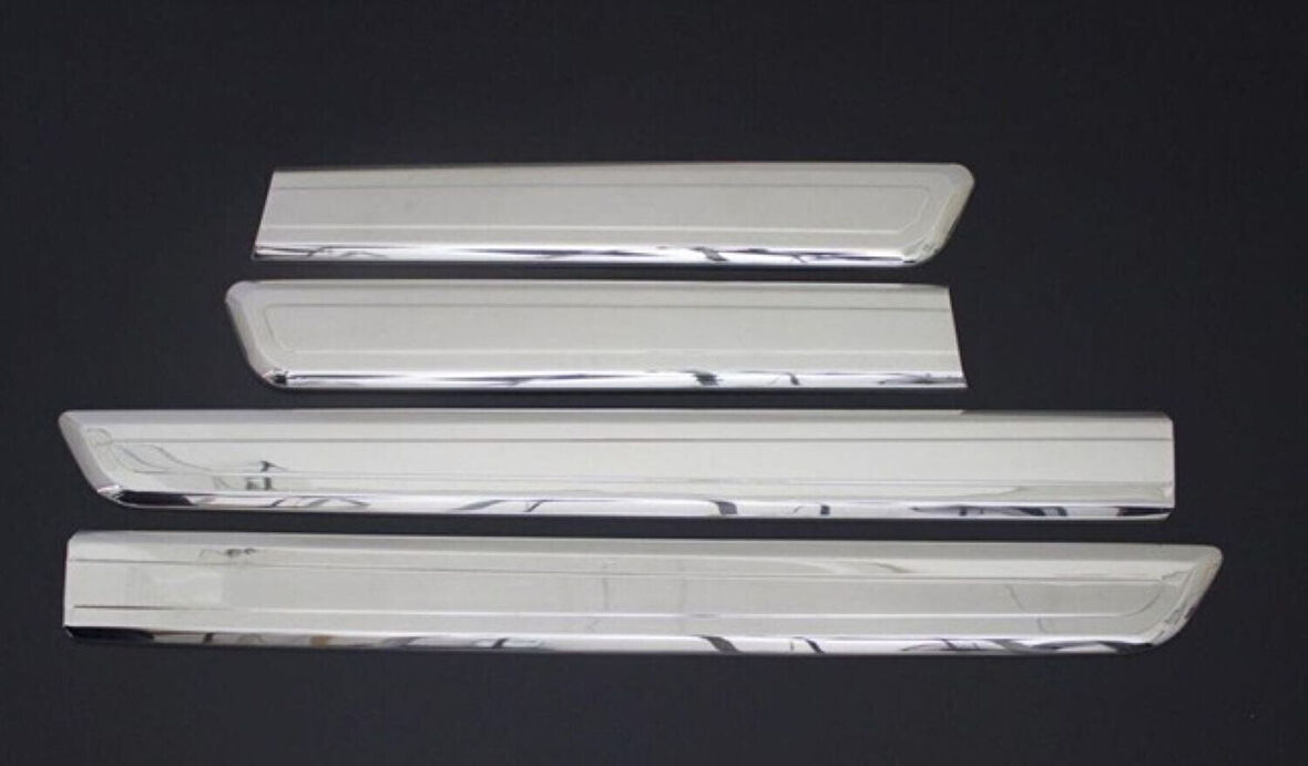 CİTROEN NEMO UYUMLU YAN KAPI ÇITASI 4 PARÇA 2007 ve ÜZERİ PASLANMAZ KROM