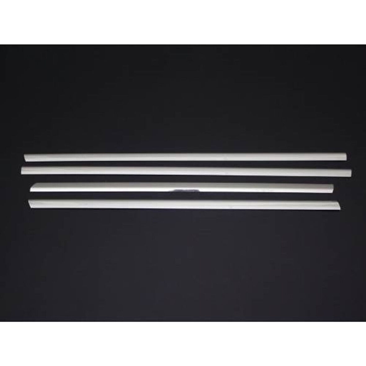 DACİA LOGAN SEDAN UYUMLU CAM ÇITASI 4 PARÇA 2005-2008 PASLANMAZ KROM