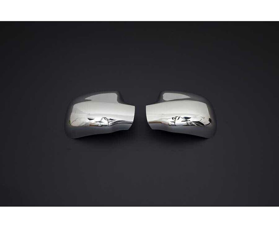 DACİA SANDERO UYUMLU AYNA KAPAĞI 2 PARÇA 2013 ÜZERİ PASLANMAZ KROM