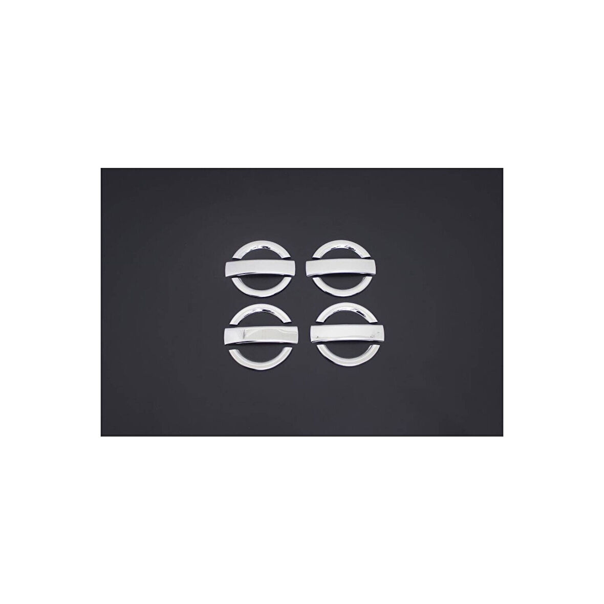 FİAT DOBLO UYUMLU KAPI KOLU 4 PARÇA 2000-2010 PASLANMAZ KROM