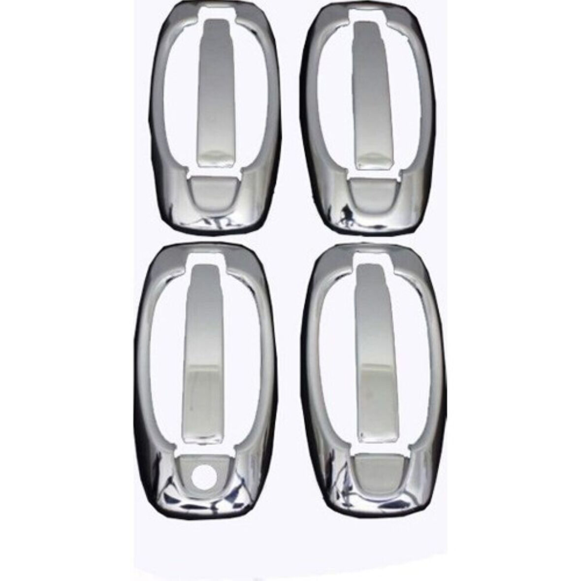 FİAT DOBLO UYUMLU KAPI KOLU 4 KAPI 8 PARÇA (SET) 2010-2014 PASLANMAZ KROM