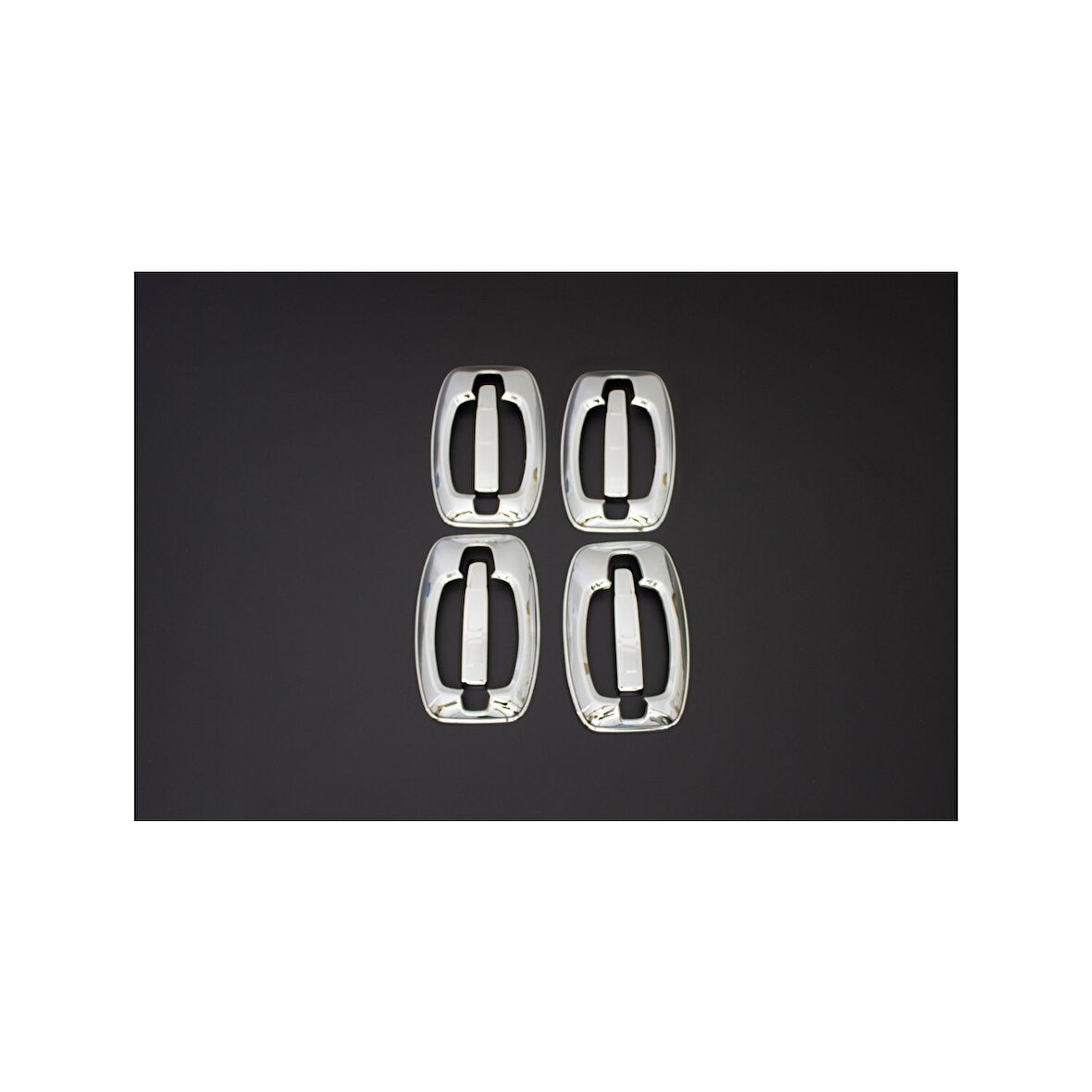 FİAT DUCATO UYUMLU KAPI KOLU 4 KAPI 8 PARÇA (SET) 2006-2014 PASLANMAZ KROM