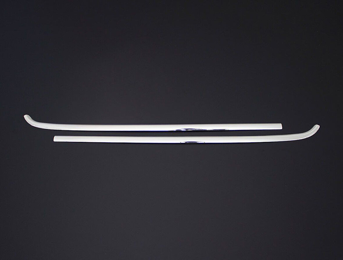 FİAT FİORİNO UYUMLU CAM ÇITASI 2 PARÇA 2007 ÜZERİ PASLANMAZ KROM