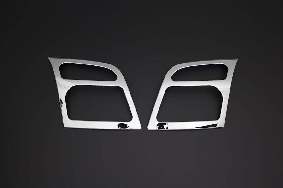 FORD CONNECT UYUMLU FAR ÇERÇEVESİ 2 PARÇA 2009-2014 PASLANMAZ KROM