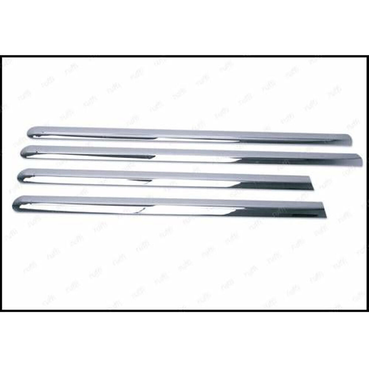 FORD CONNECT UYUMLU YAN KAPI ÇITASI UZUN ŞASİ 4 PARÇA 2009-2014 PASLANMAZ KROM