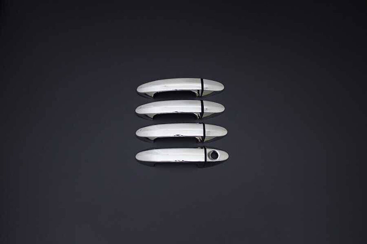 FORD TOURNEO COURİER UYUMLU KAPI KOLU 4 PARÇA 2014-2017 PASLANMAZ KROM