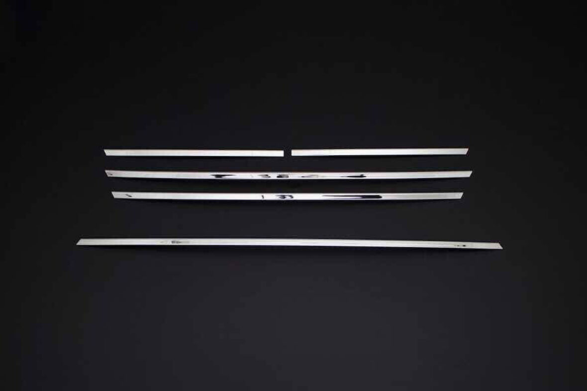 FORD CUSTOM UYUMLU ÖN TAMPON ÇITASI 5 PARÇA 2012-2017 PASLANMAZ KROM