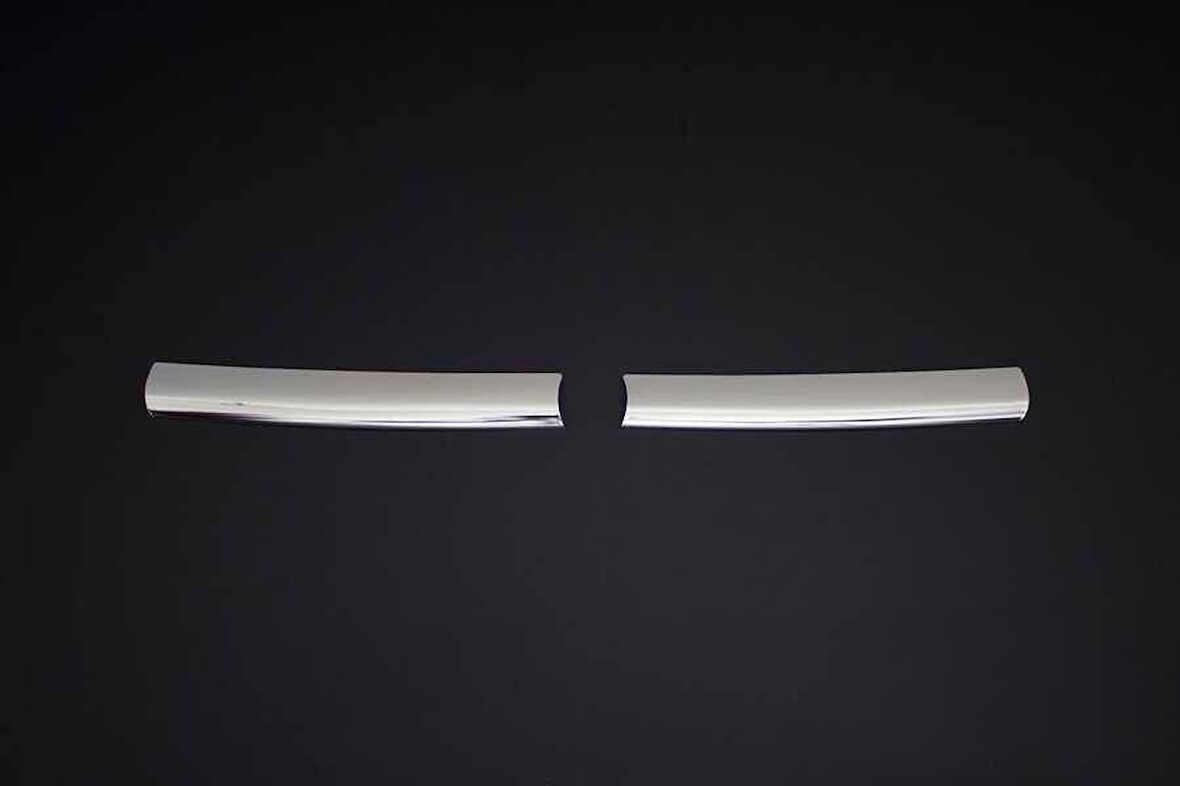 FORD CUSTOM UYUMLU ÖN PANJUR 2 PARÇA 2012-2017 PASLANMAZ KROM