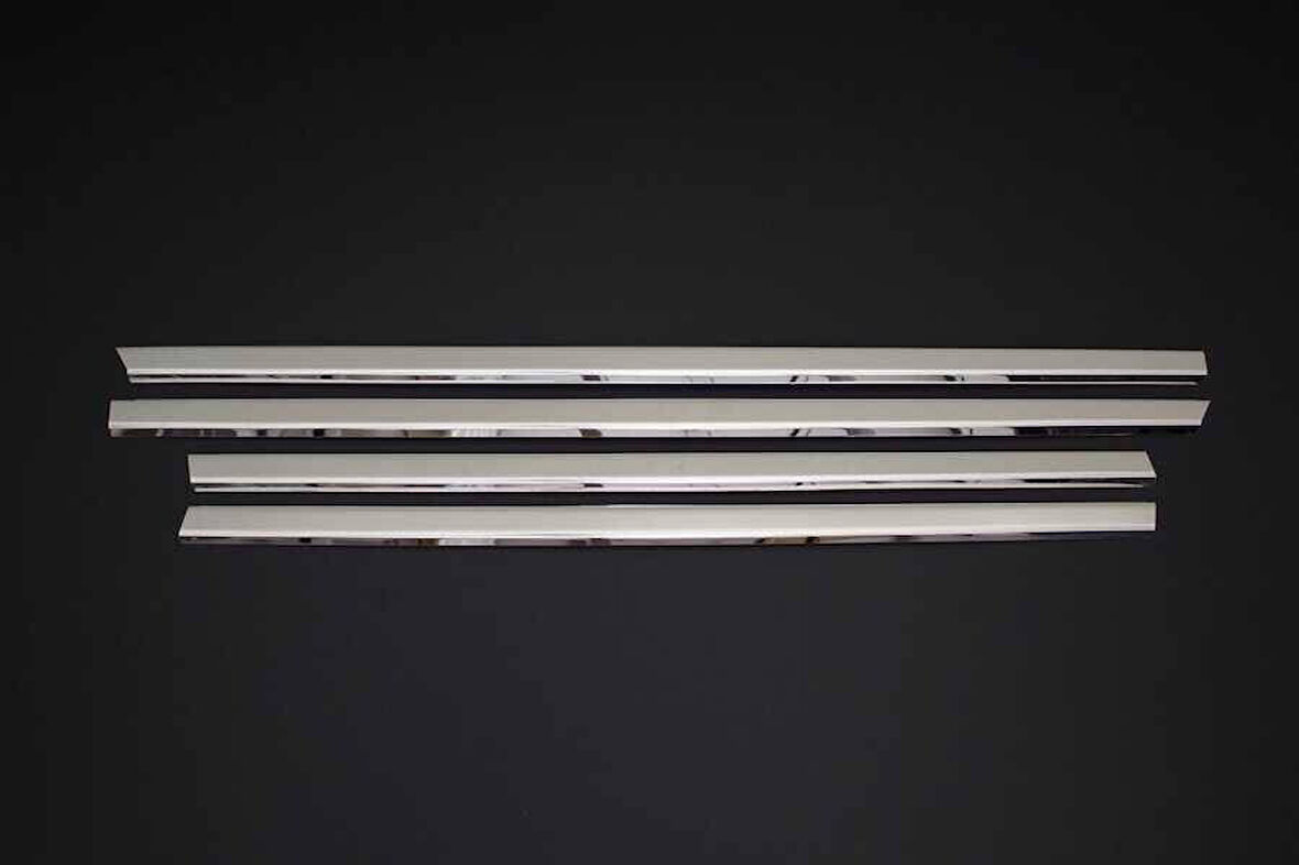 FORD FUSİON UYUMLU CAM ÇITASI 4 PARÇA 2002-2012 PASLANMAZ KROM