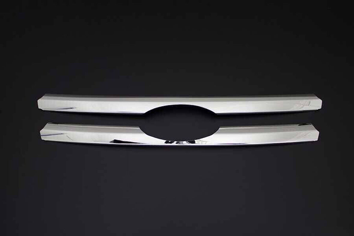 FORD TRANSİT UYUMLU ÖN PANJUR 2 PARÇA 2007-2013 PASLANMAZ KROM