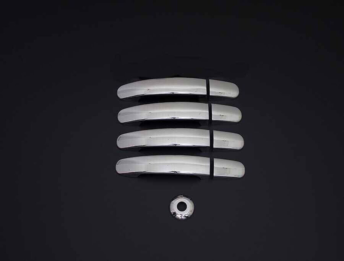 FORD TRANSİT UYUMLU KAPI KOLU 4 KAPI 9 PARÇA 2019 VE ÜZERİ PASLANMAZ KROM