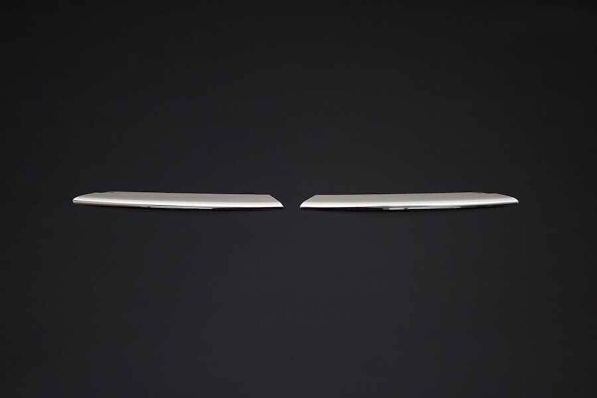 HONDA CİVİC UYUMLU SİS FARI ÇITASI 2 PARÇA 2016-2021 PASLANMAZ KROM