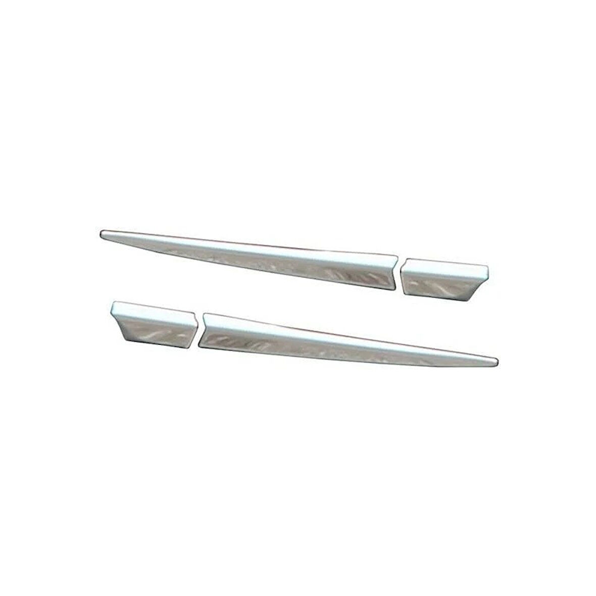 HONDA CİVİC UYUMLU AYNA KAPAĞI ALT ÇITASI 2 PARÇA 2016-2021 PASLANMAZ KROM