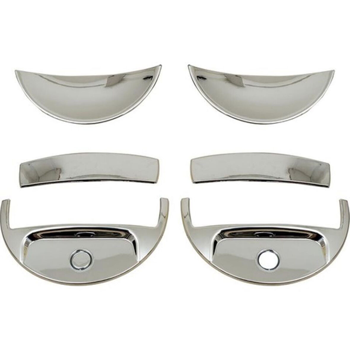 HYUNDAİ H-100 UYUMLU KAPI KOLU 2 KAPI 6 PARÇA ABS KROM 2004 VE ÜZERİ