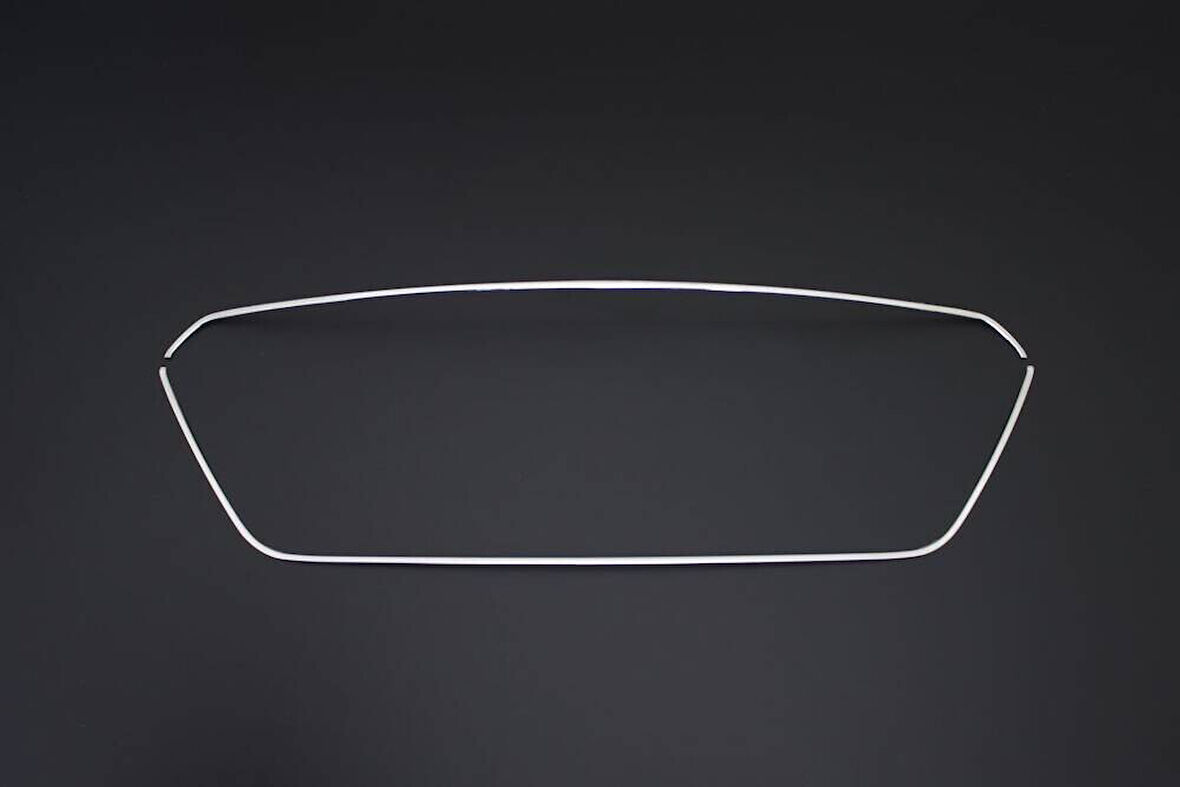 HYUNDAİ İ 20 UYUMLU ÖN PANJUR ÇERÇEVESİ 2 PARÇA 2014 VE ÜZERİ PASLANMAZ KROM