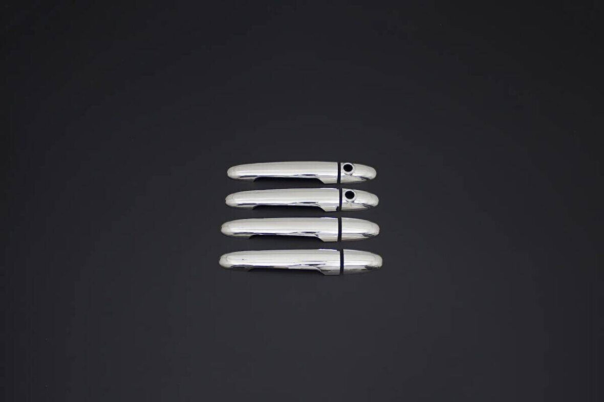 MERCEDES SPRİNTER W906 UYUMLU KAPI KOLU 4 PARÇA 2006-2018 PASLANMAZ KROM