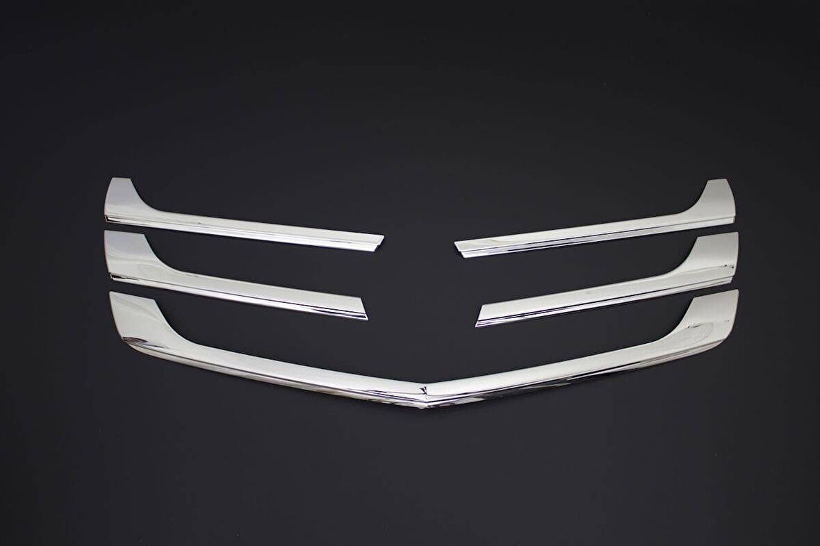 MERCEDES SPRİNTER W906 UYUMLU ÖN PANJUR 5 PARÇA 2014-2018 PASLANMAZ KROM